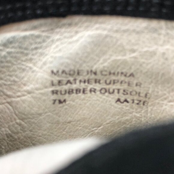 Michael Kors Heel Booties Woomens 7M Davenport Black Suede Peep Toe Ankle Boots - Picture 13 of 13